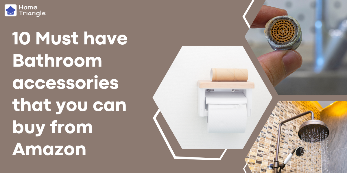 10 Must-have bathroom accessories that you can buy from amazon
