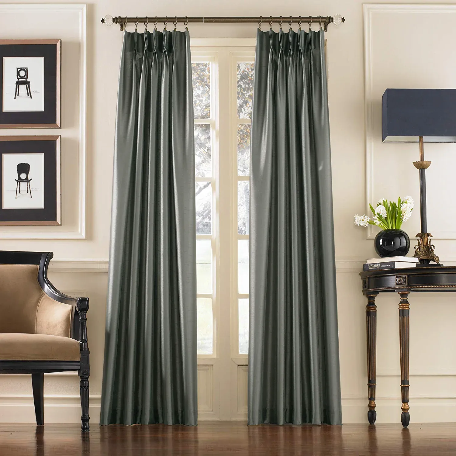 pinch pleat curtains