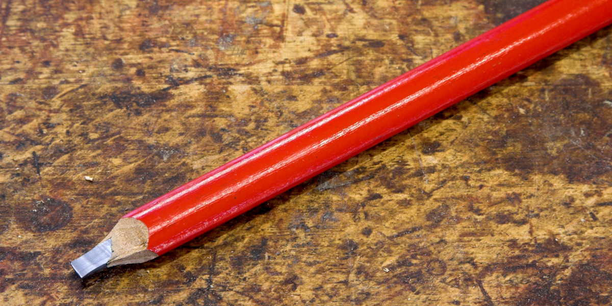 red carpenter pencil