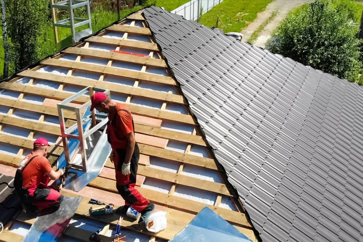 Roofing Material Installation