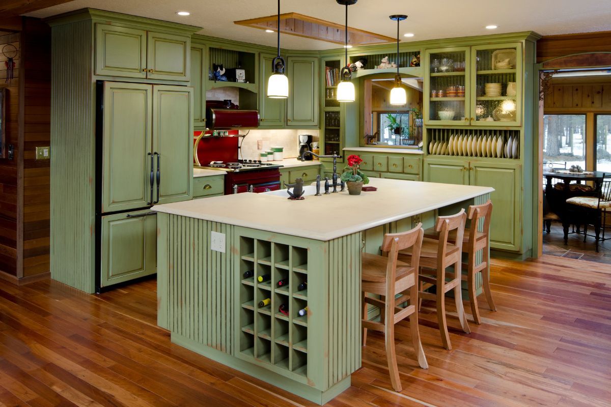 Sage Green Cabinets Kitchen
