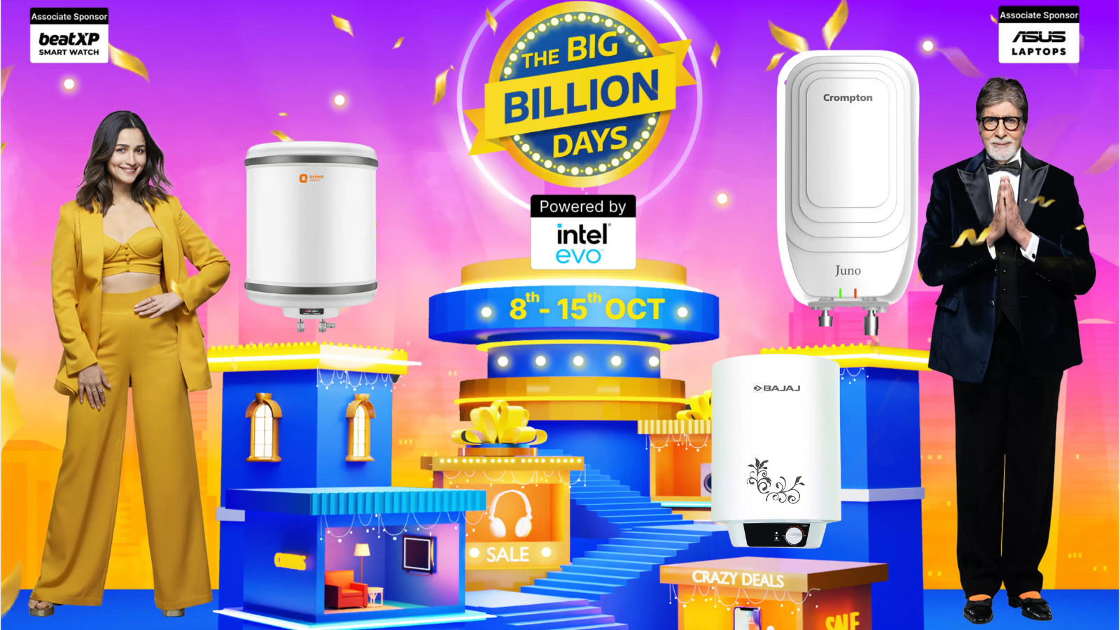 Flipkart geyser deals