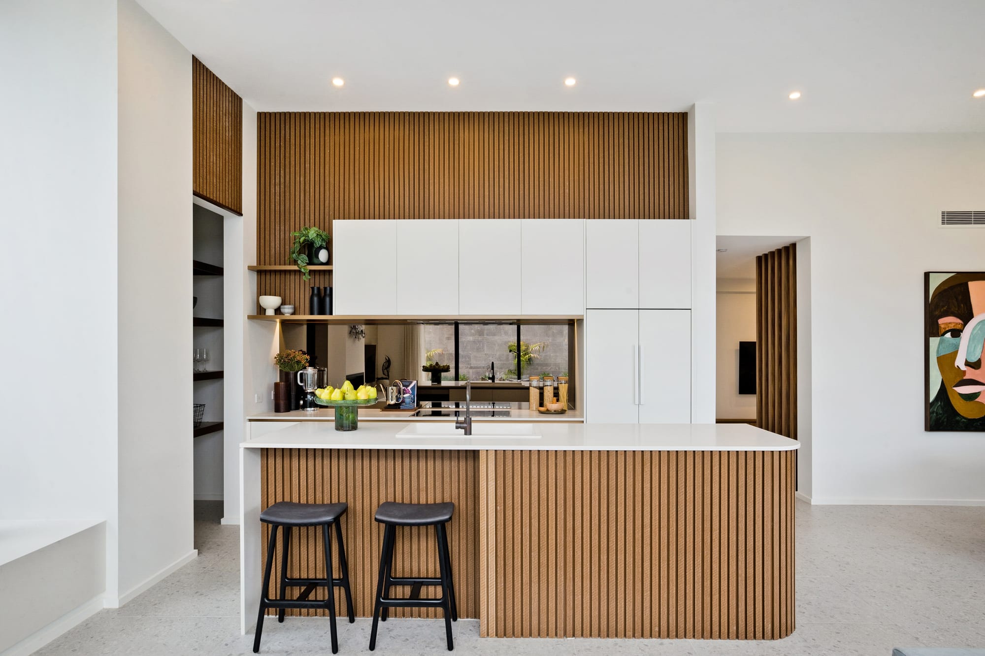 Kitchen with Sustainable Elegance