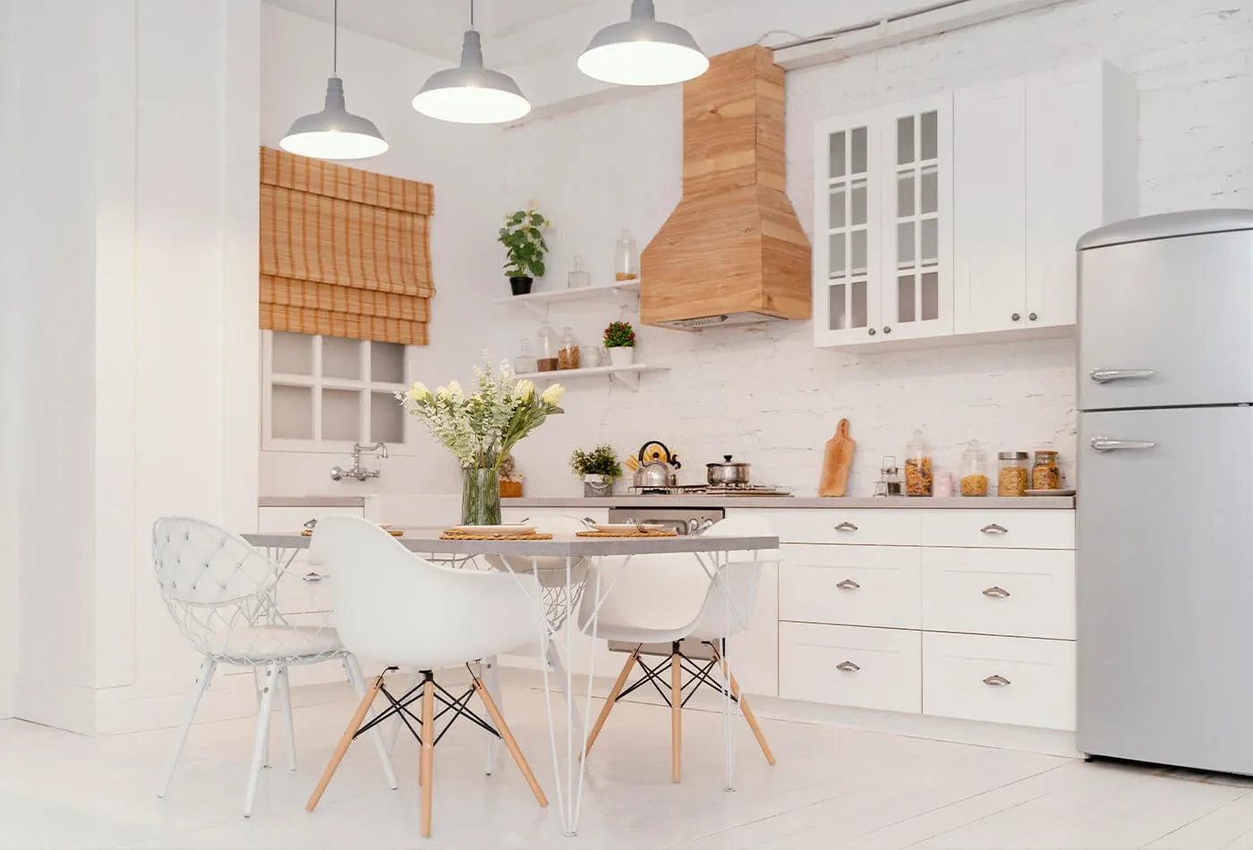 Kitchen with Scandi Simplicity & Light