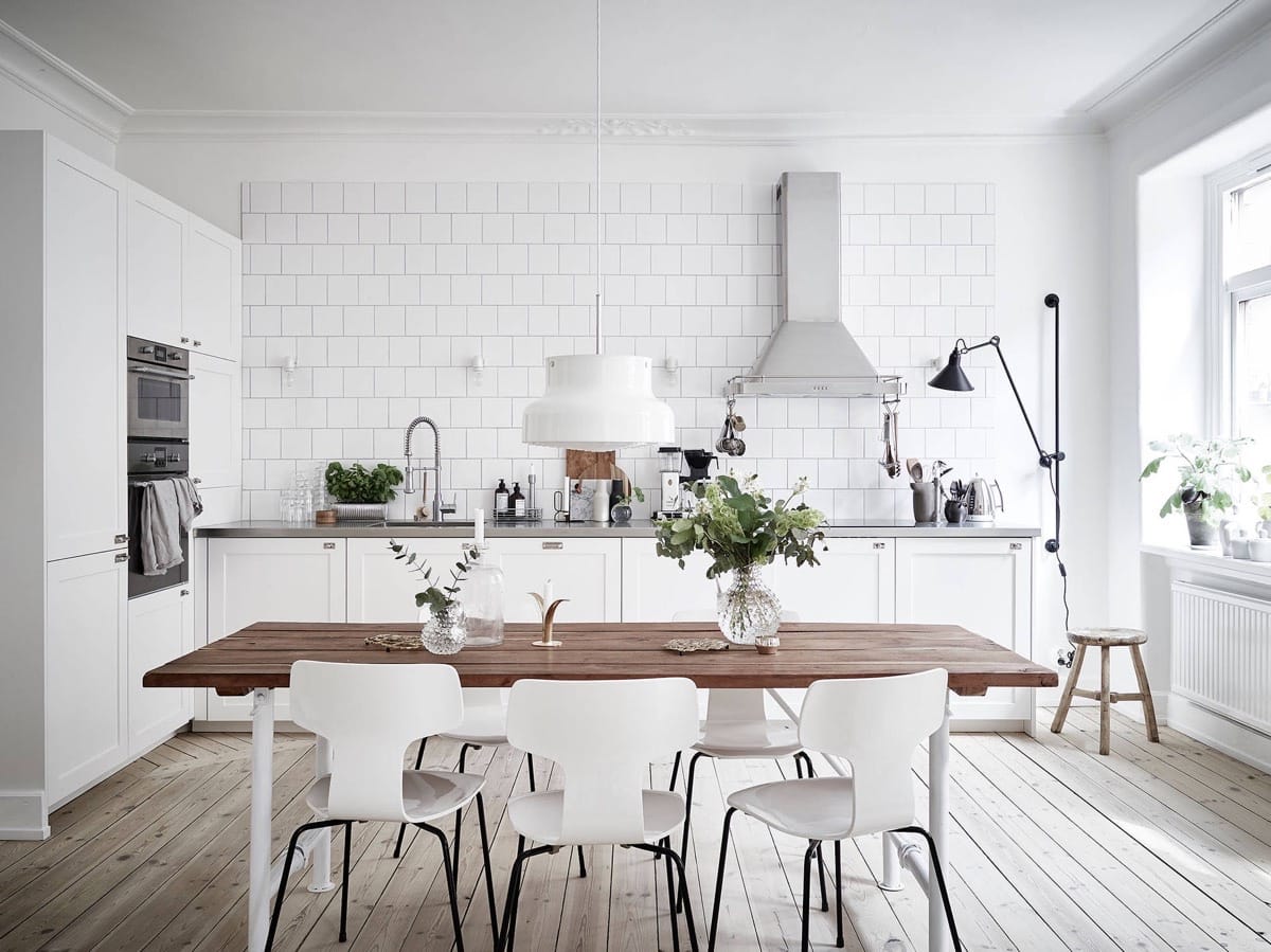 Kitchen with Scandi Simplicity & Light