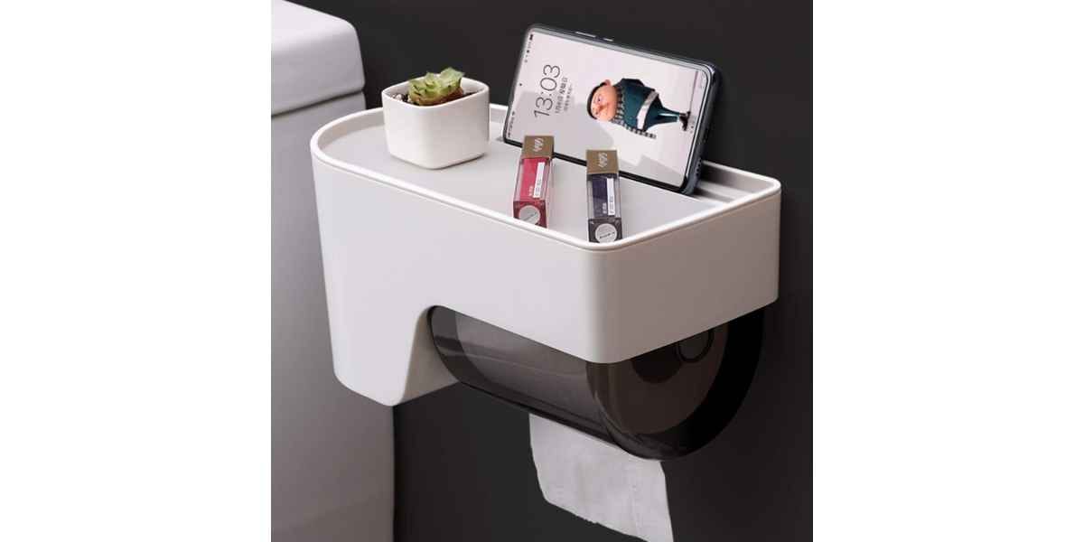 toiletpaper holder waterproof storage bathroom clean