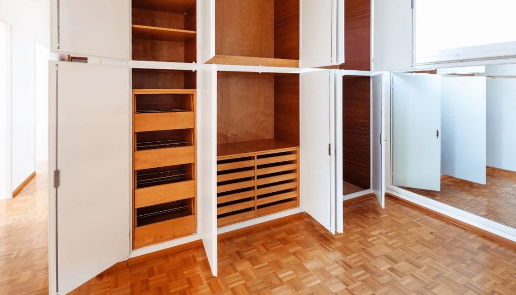 Cupboard with Swinging Doors