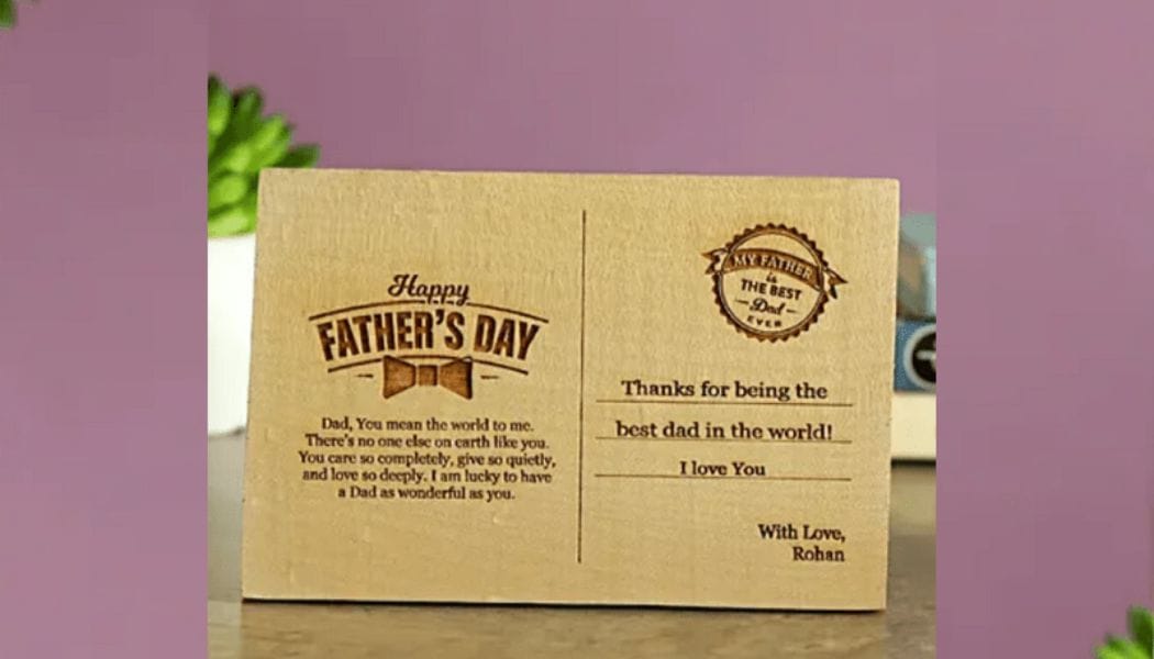 Father's Day Message Gift