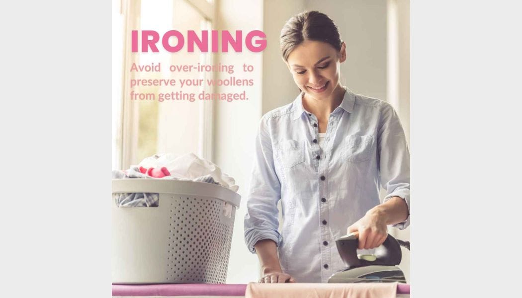 Ironing Woollen Clothes
