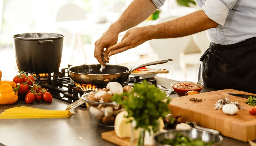 Man Making Food