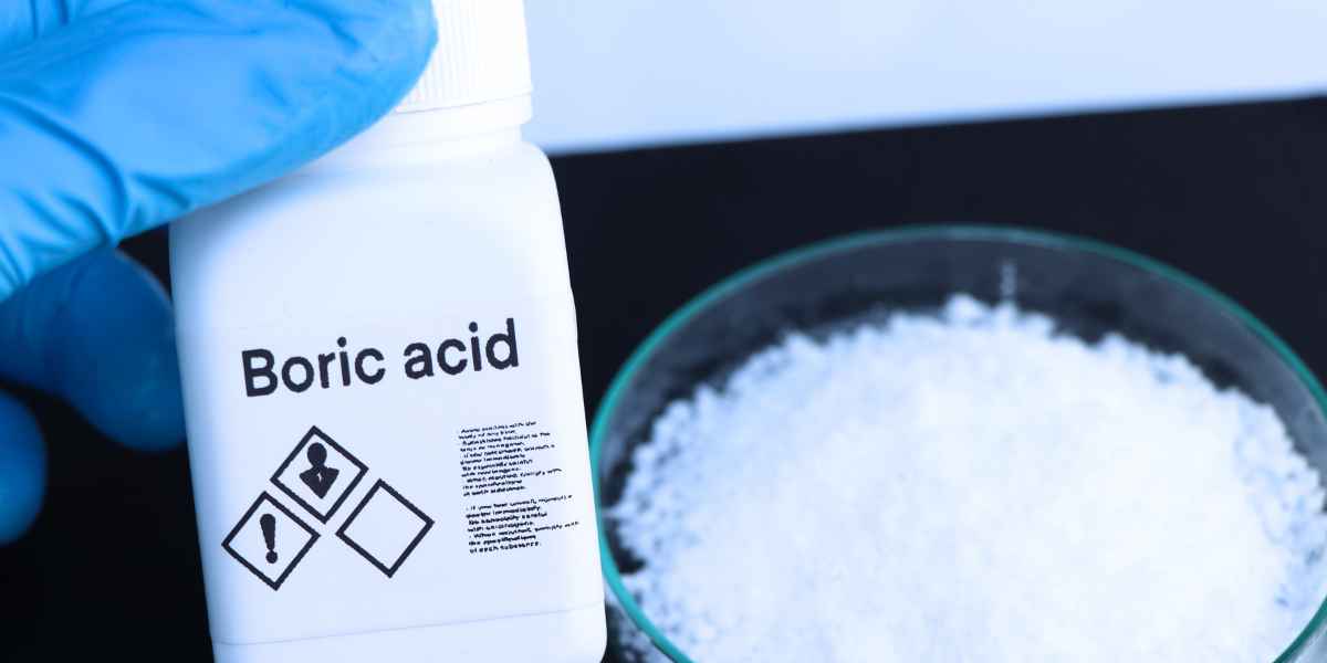 Sugar and Boric acid