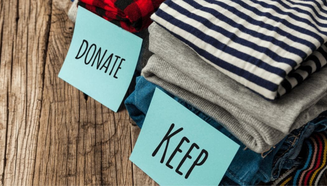 Thrift and Donate your clothes