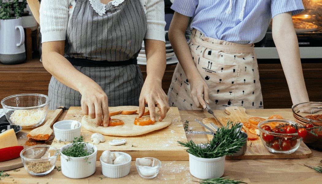 Women Making Food