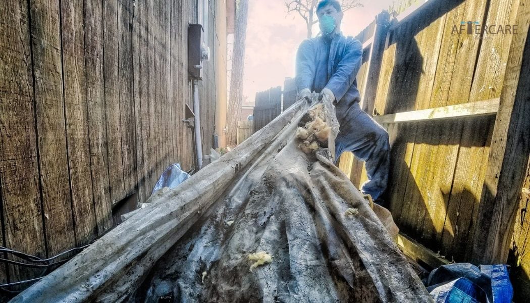 cleaning of crawl space