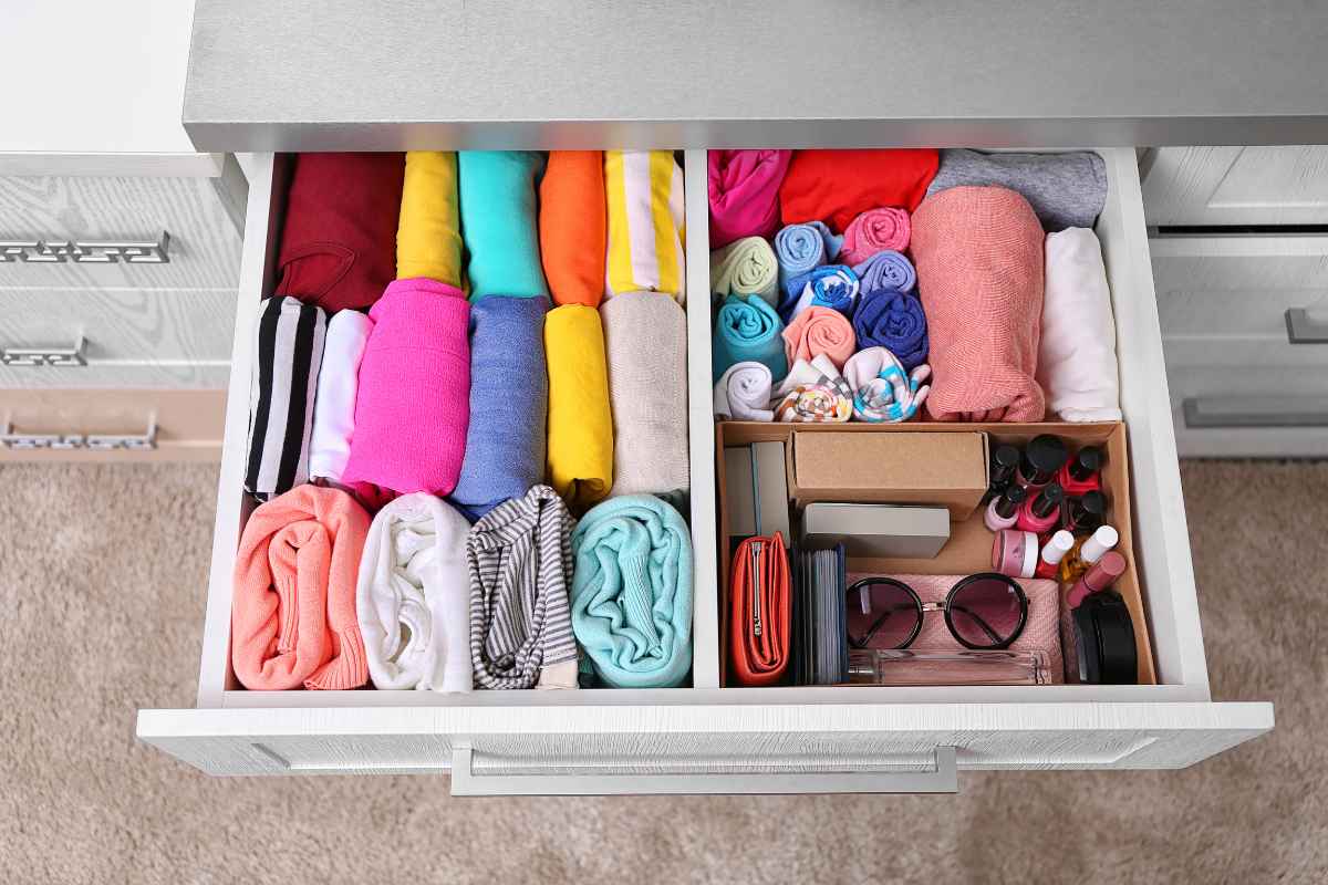 organise drawers