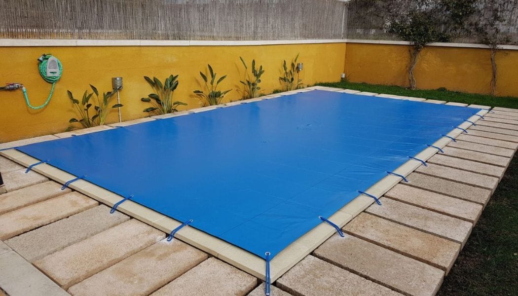 winter pool cover