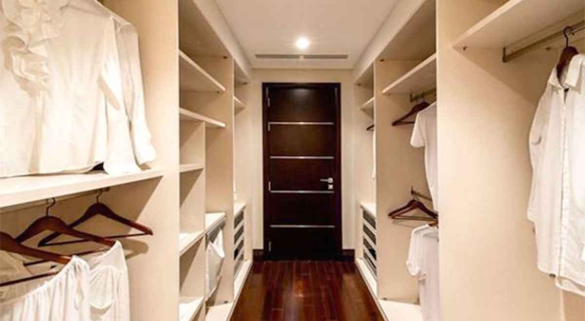 Closet room in Aishwarya Rai's Dubai Villa