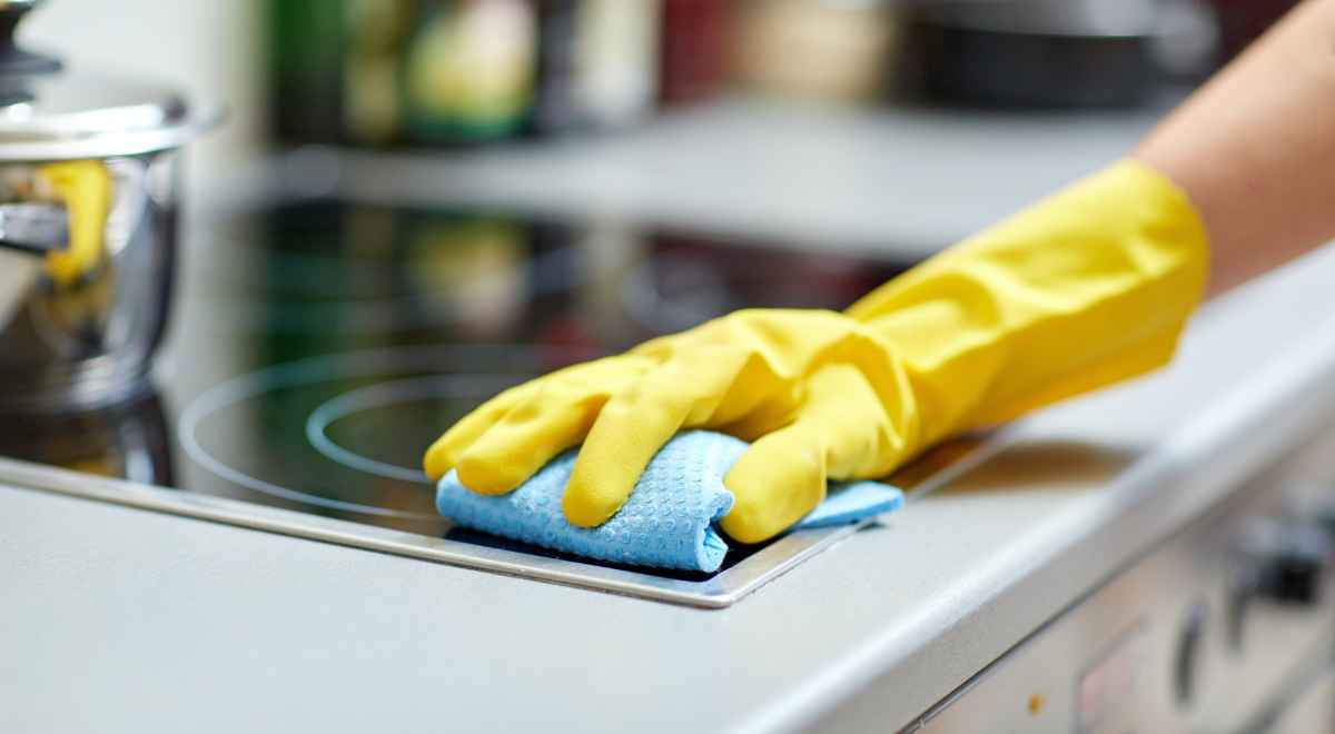 cleaning stove