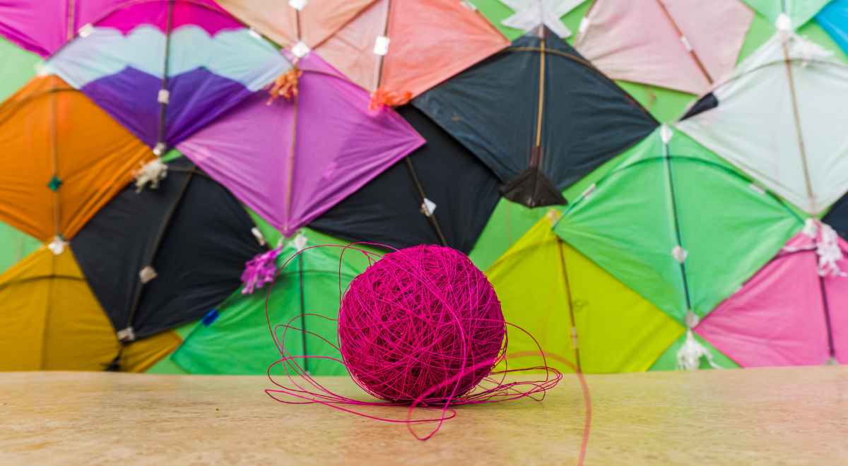 kites in a store