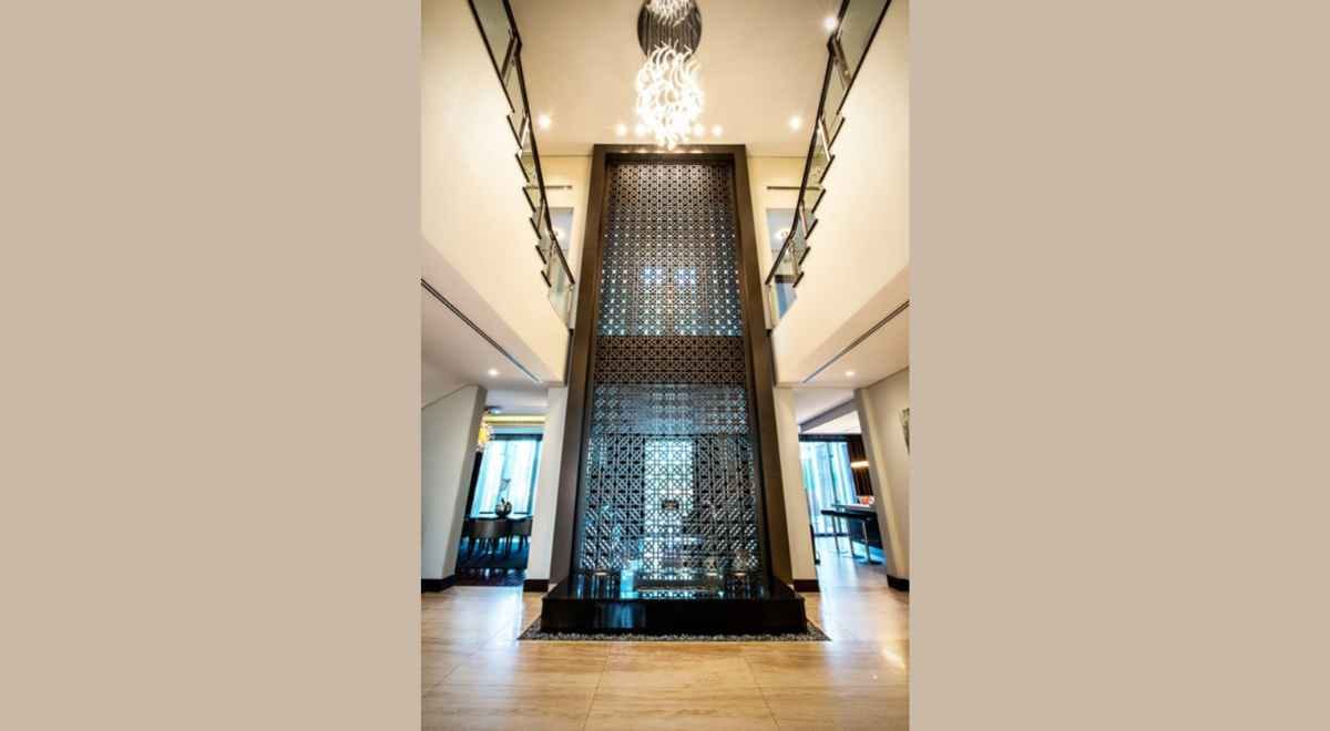 lobby in Aishwarya Rai's Dubai Villa