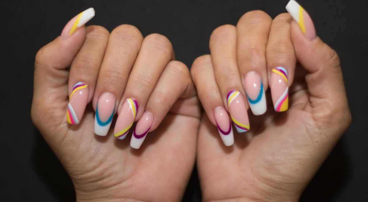 simple nail art design