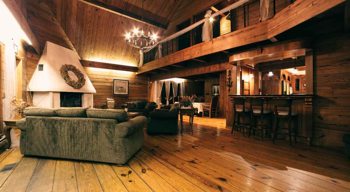 wooden interior
