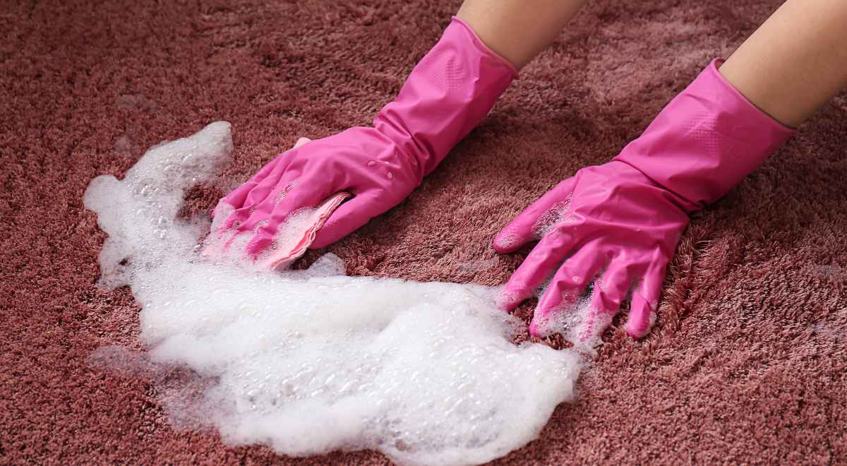 chemical foaming carpet