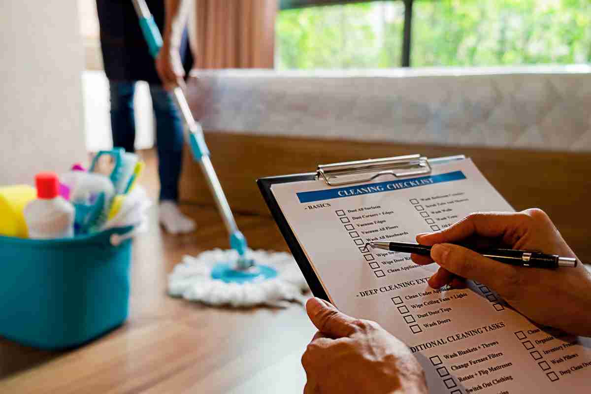 cleaning checklist