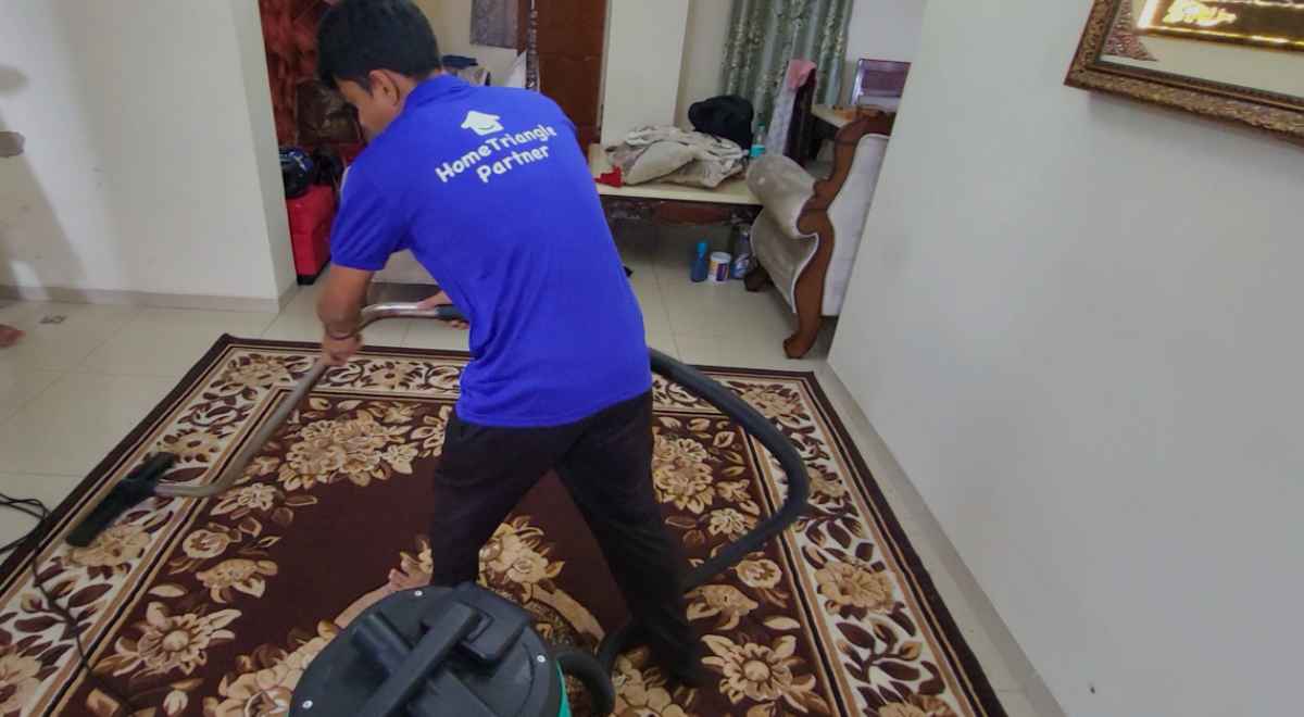 Hometriangle professional cleaning carpet