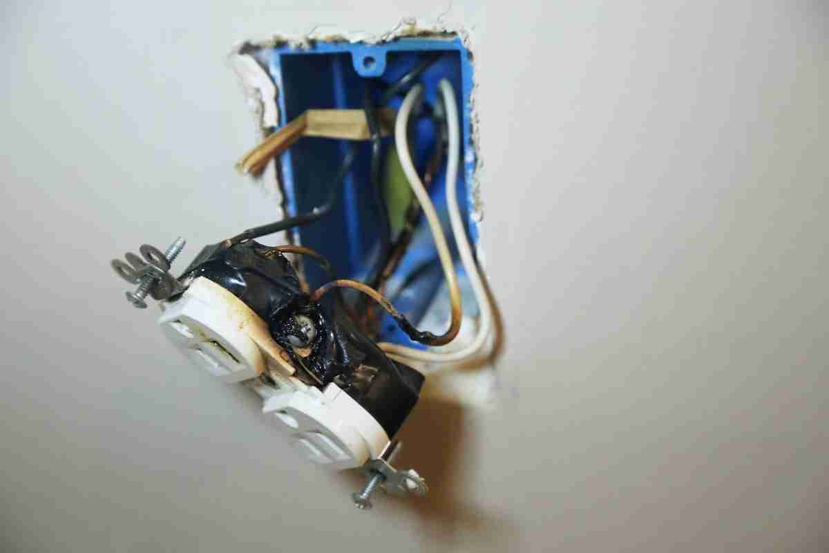 electrical repair for burning switches