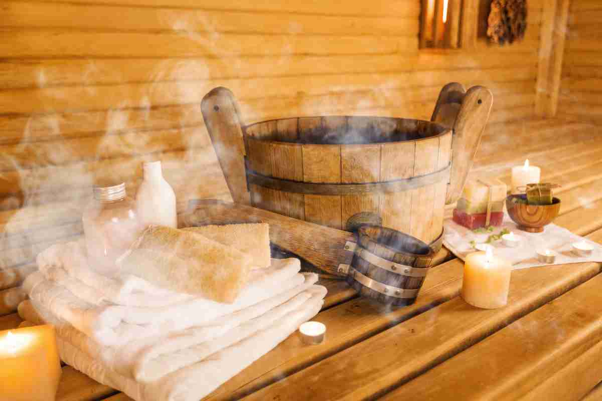 Sauna in home