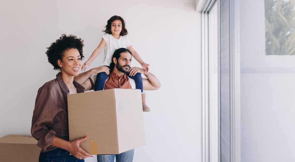 A family moving in