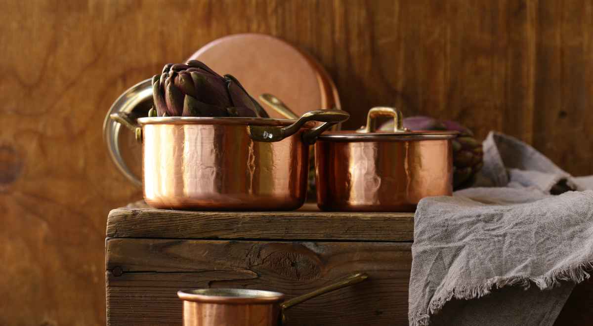 copper utensils