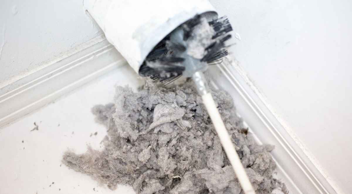 cleaning lint filter