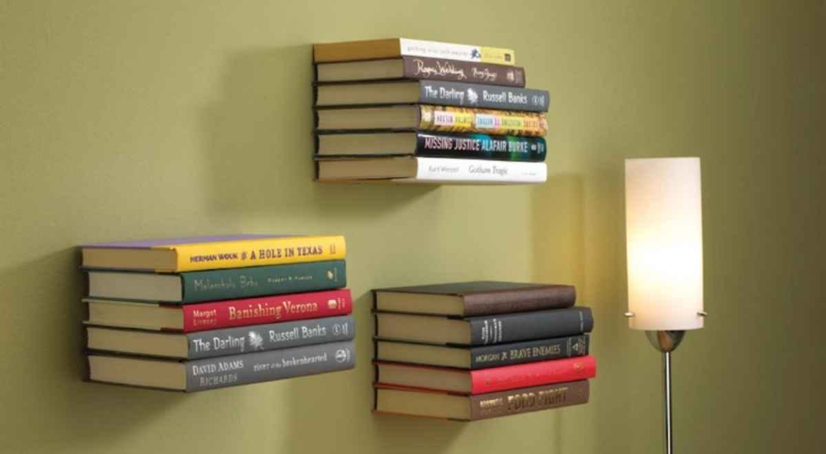 invisible bookshelf