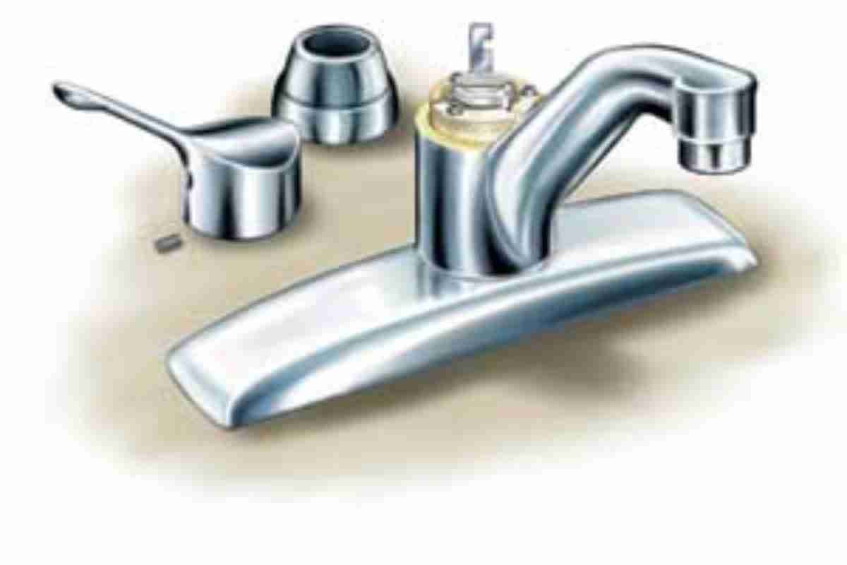 Parts of a compression faucet