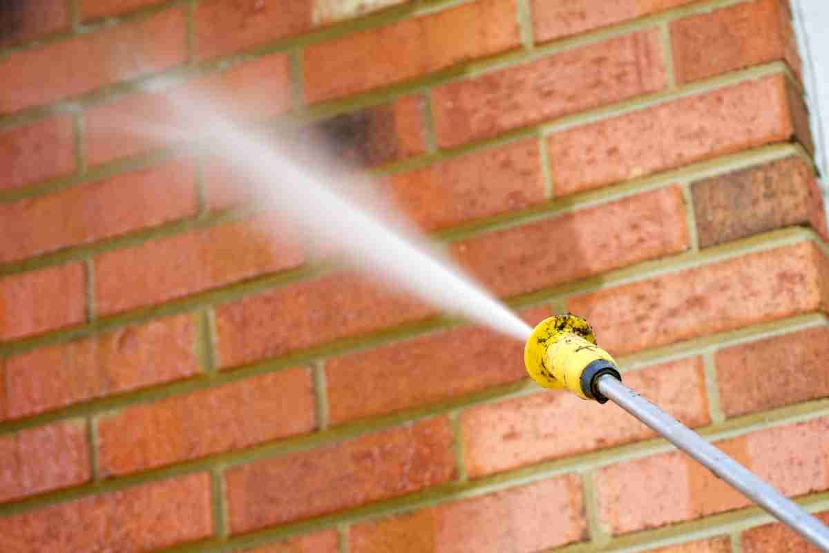 Pressure washing