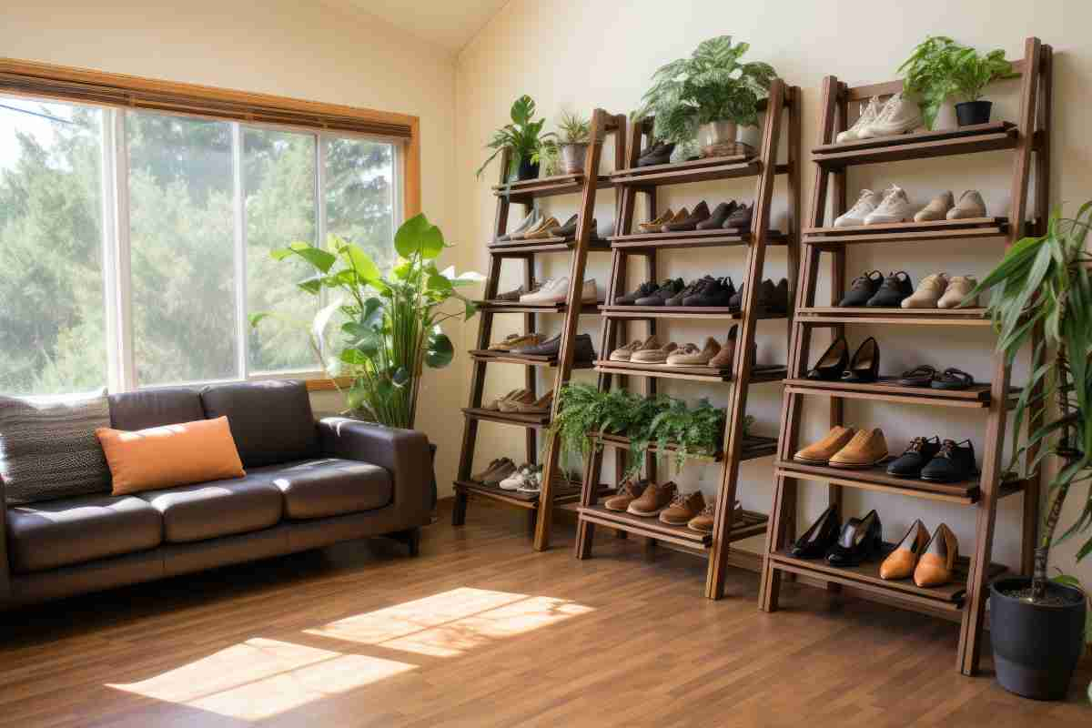 Nifty Shoe Storage Ideas By The Main Door