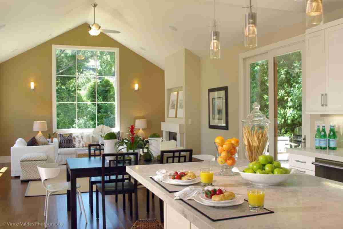 living, dining and kitchen is timeless