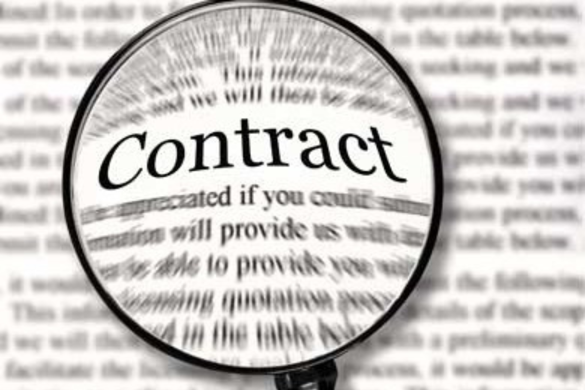 Get a written contract