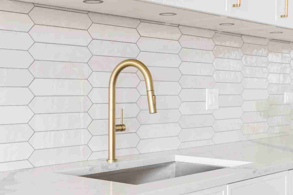 Peel-and-Stick Backsplash