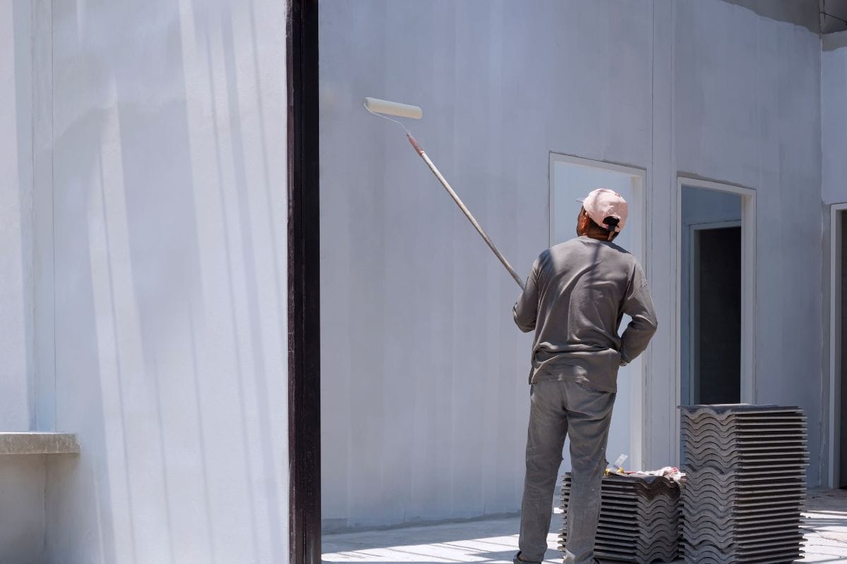 Get the first coat of paint