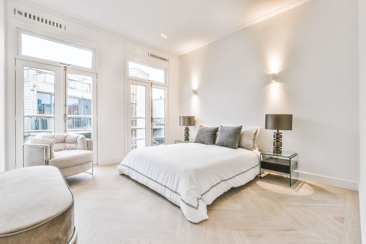 Large bed