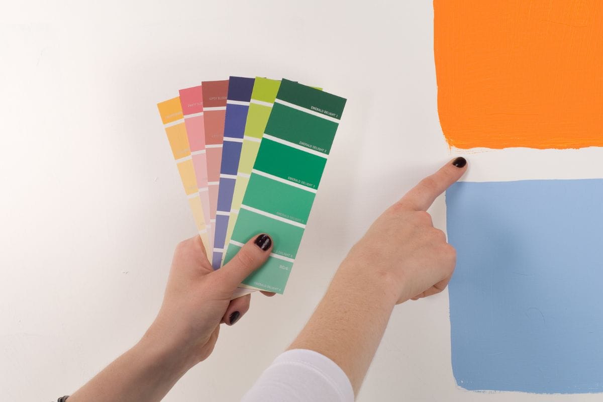 Matte finish paint