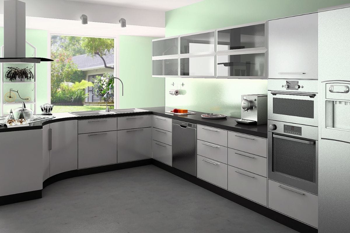 A Clean, Light and Bright Kitchen