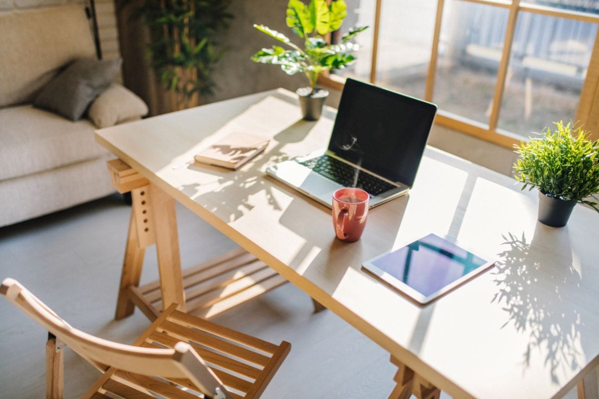 Add a Floating Office Desk
