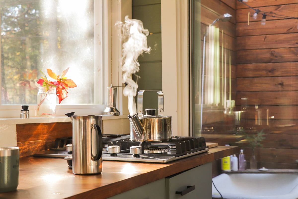 Clean your coffee or tea pot
