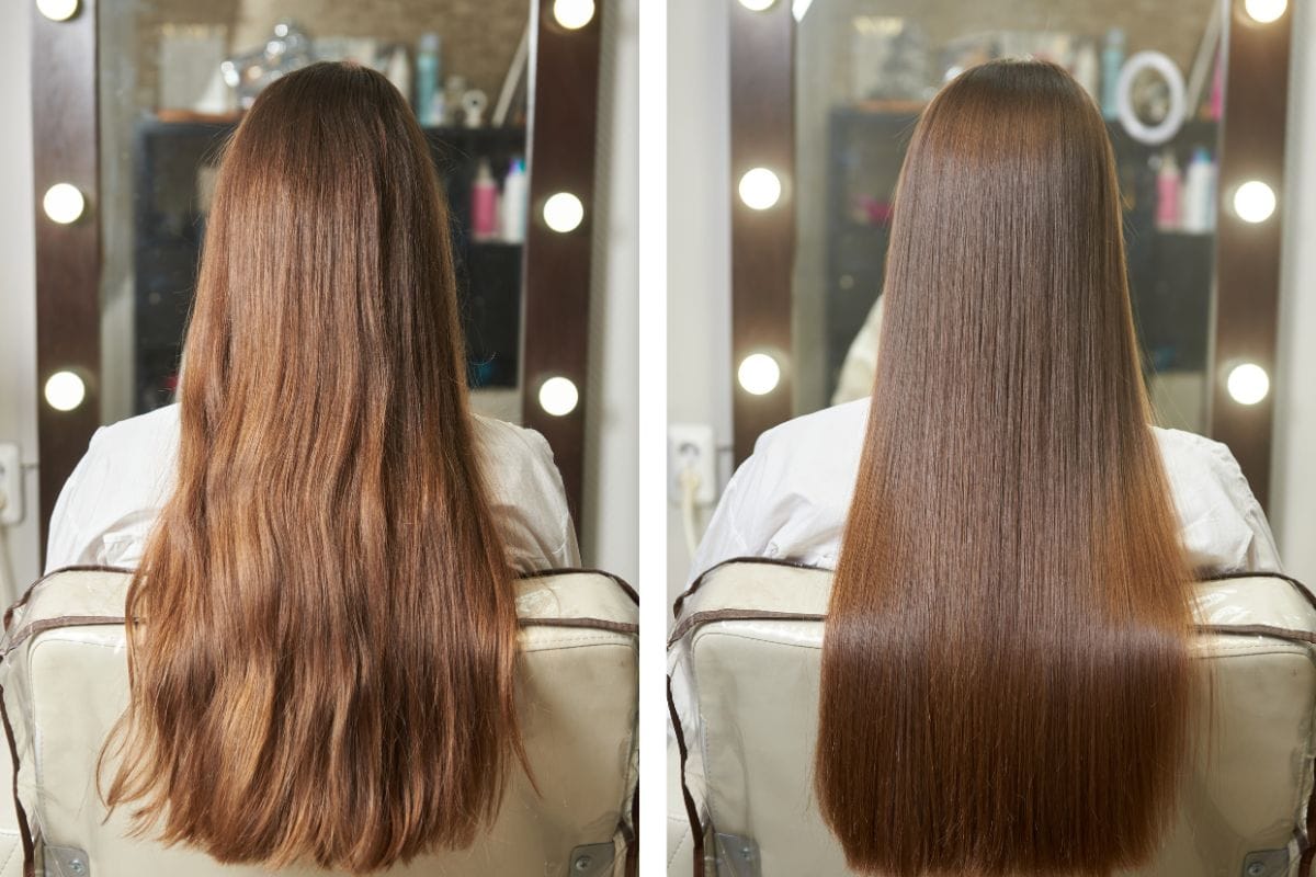 Hair gets better and smoother