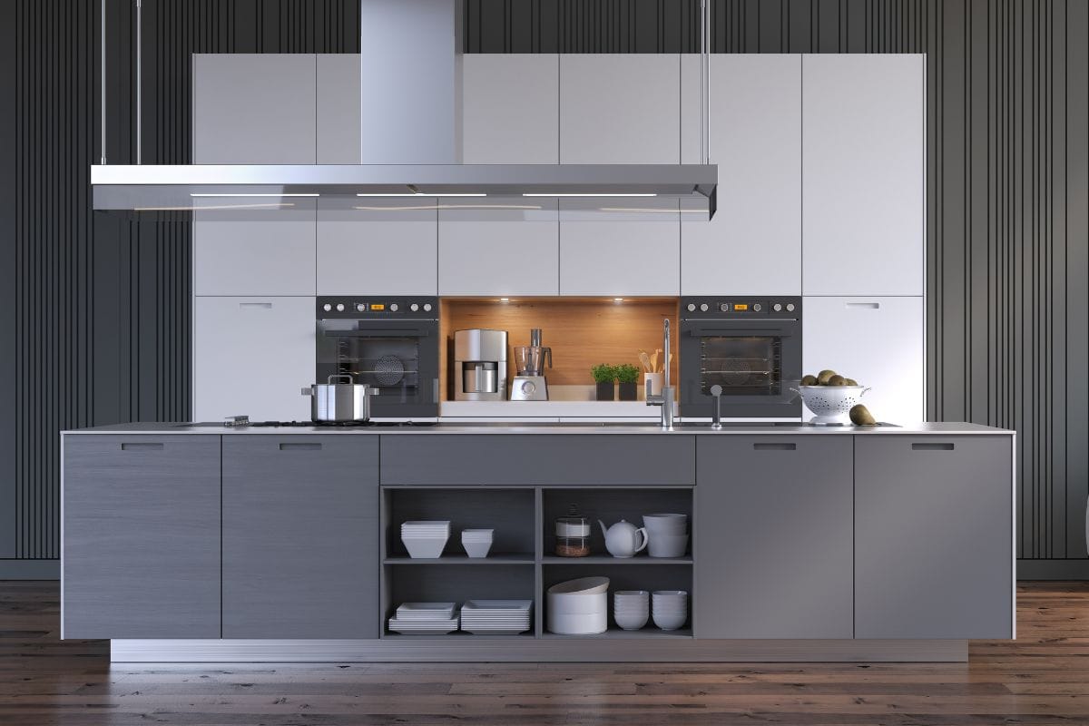 Straight Line Kitchen