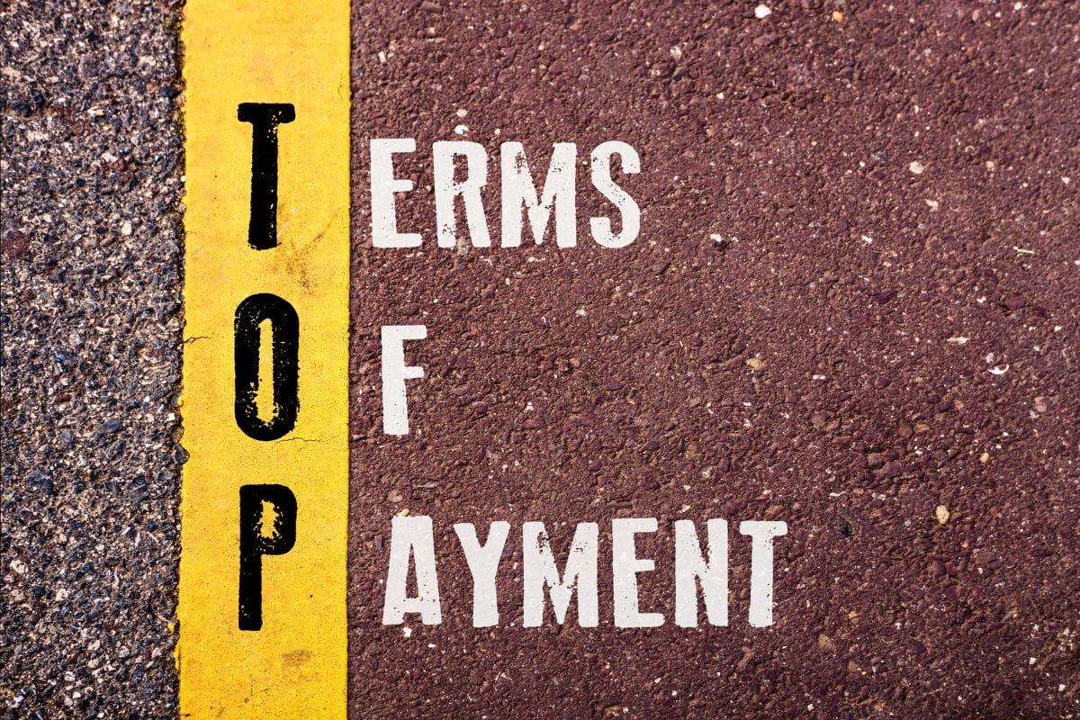 Terms Of Payments